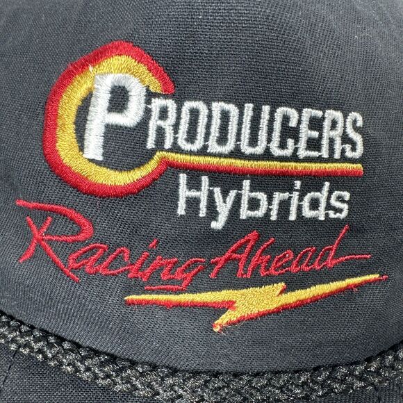 Producers Hybrids Racing Ahead Seed High Corn Snapback Hat Trucker Cap Farmer - Picture 5 of 13